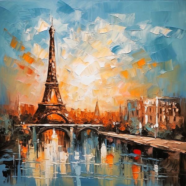 Tour Eiffel à Paris par ARTemberaubend