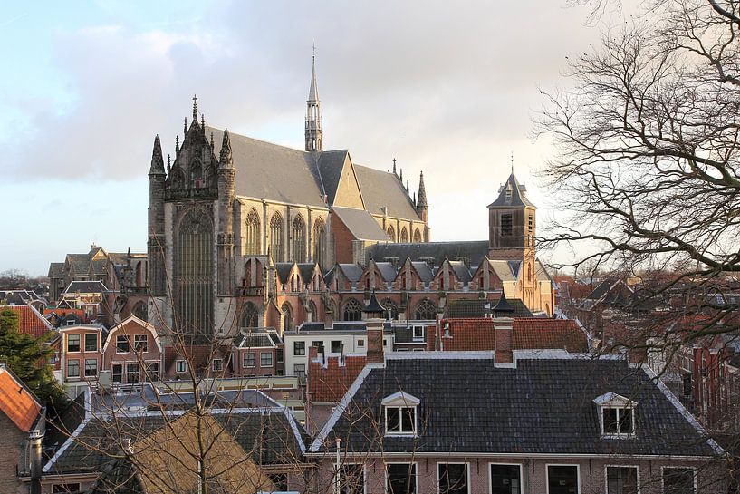 Hooglandse Kerk Leiden by Carel van der Lippe