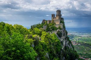 San Marino, Guaita-Turm auf dem Monte Titano