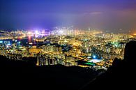 View from Kowloon Peak van Cho Tang thumbnail