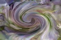 Abstracte fotografie | Graphics | Kleurrijk spiraal Groen