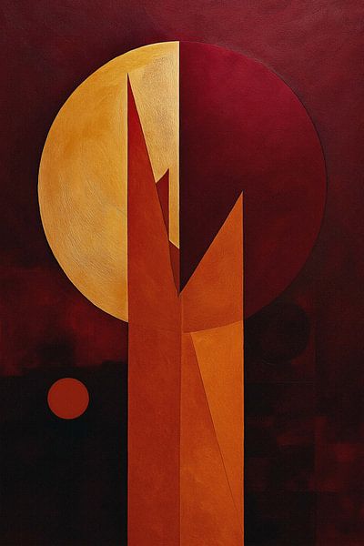 Feuer und Mond von Moonheart Artworks