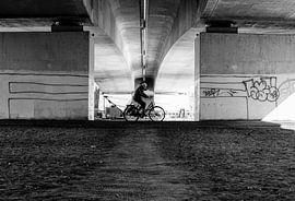 Series Cyclists 1 by Lisanne Schuiling