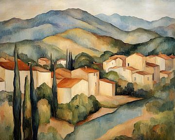 Dorpsgezicht | Valley Whisper van De Mooiste Kunst
