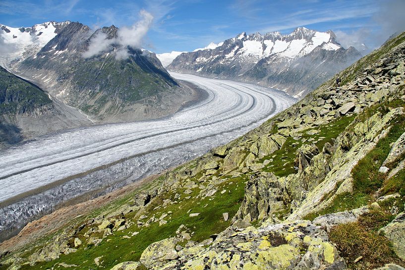 Aletsch Gletsjer van Chris Gottenbos