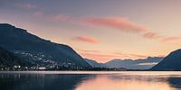 Lever du soleil à Zell am See par Henk Meijer Photography Aperçu