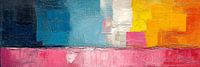 Kleurrijk Abstract van Kunst Kriebels thumbnail