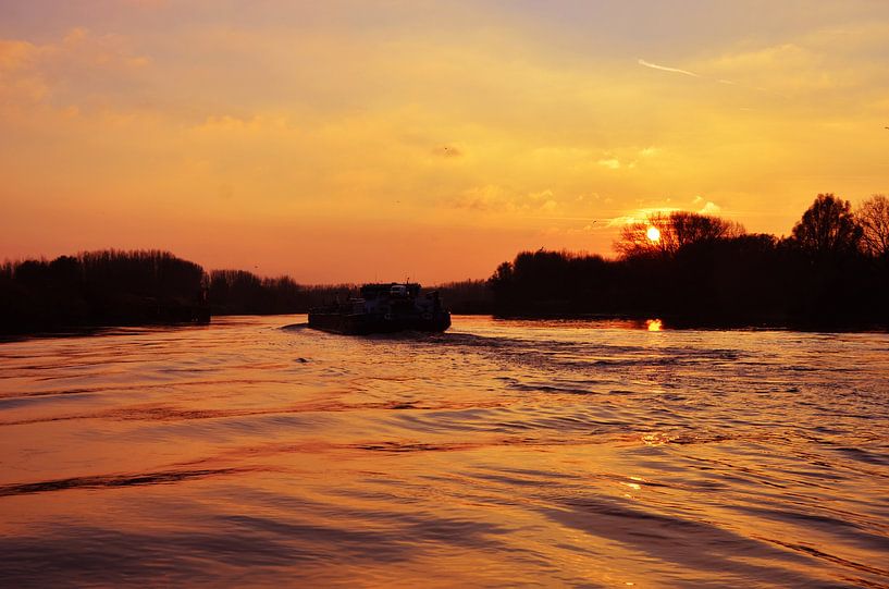 Crépuscule du soir par Kris Van den Bossche