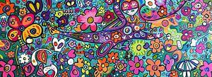 Peinture d'animaux colorés | Polonaise des animaux
