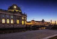 Bode-Museum Berlin zur blauen Stunde von Frank Herrmann Miniaturansicht