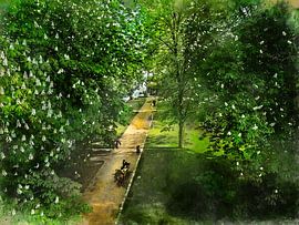 Prague watercolor art #Prague