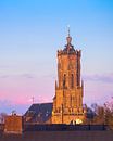 Elster tower during sunset by Nicky Kapel thumbnail