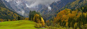 Autumn in the Trettachtal by Walter G. Allgöwer