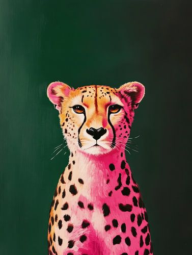 La grâce féline sur Franka Poulain