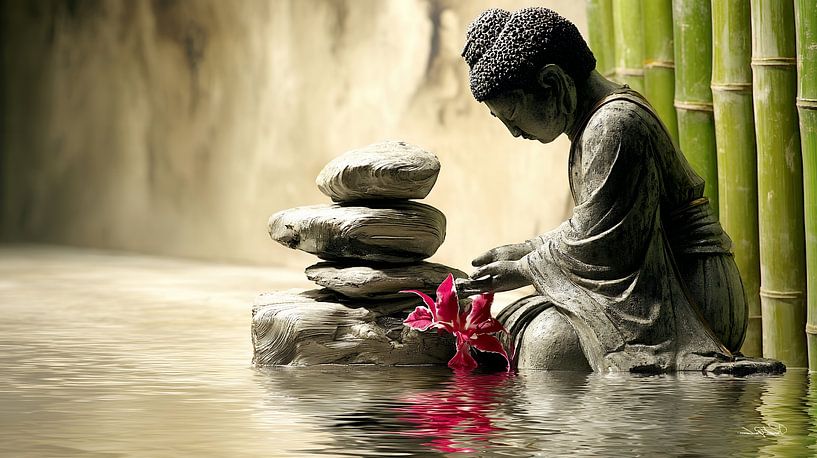 ZEN - Bouddhisme - Bouddha - Bouddha par Gelissen Artworks