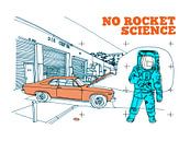 Keine Raketenwissenschaft von Maarten Schets Miniaturansicht