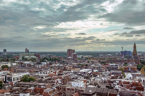Groningue vue d'en haut