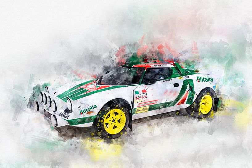 Lancia Stratos HF Rally by Theodor Decker