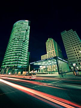 Berlin by Night: Potsdamer Platz van Alexander Voss