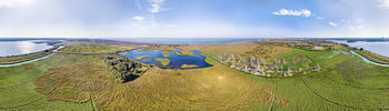 Lepelaarplassen in 360° aus der Luft