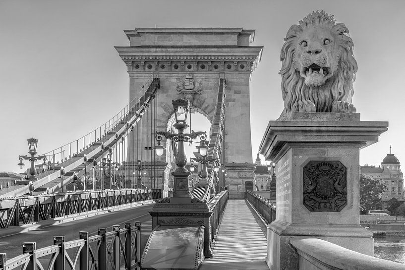 Boedapest zwart-wit van Manfred Voss, Zwart-Wit Fotografie