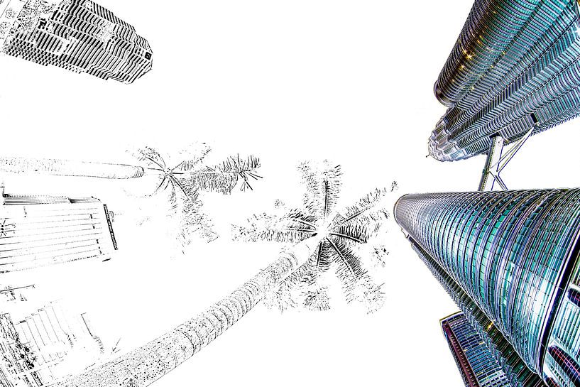 petronas tower by Stefan Havadi-Nagy