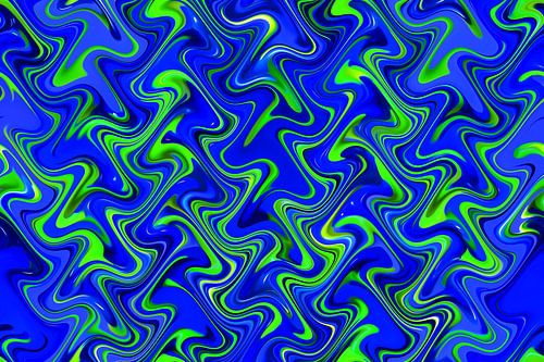 fotoGrafiek 65 (Blue Squiggles)