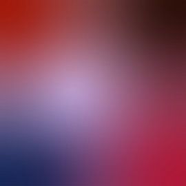 Art néon rétro des années 70. Dégradé abstrait en violet, corail, framboise. sur Dina Dankers