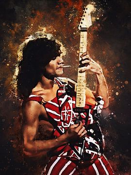 Eddie Van Halen van Muh Asdar