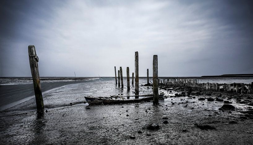 Le petit port de Sil Boon par -Léon -