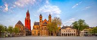 Ochtend op het Vrijthof in de lente