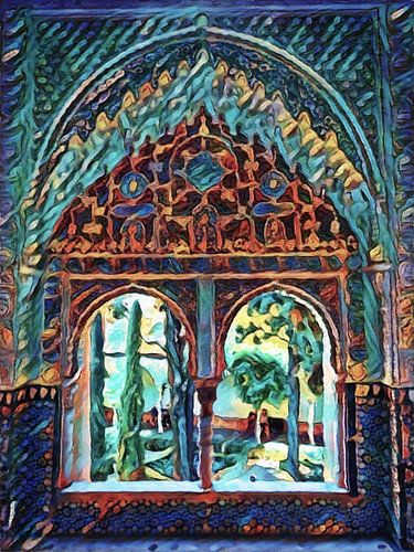 À Travers la Fenêtre de l’Alhambra