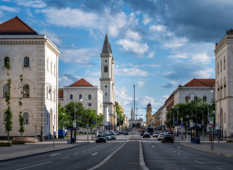 La Ludwigstraße à Munich par ManfredFotos