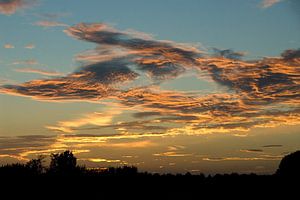kleurige wolken