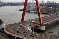 Willemsbrug Rotterdam van Jim van Iterson thumbnail