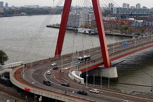 Willemsbrug Rotterdam sur Jim van Iterson