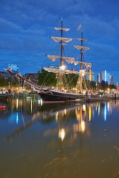 Tallship De Morgenster in Leuvehaven Rotterdam van EdsCaptures fotografie