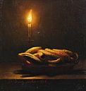 Still Life With Zucchini, Petrus van Schendel by Masterful Masters thumbnail