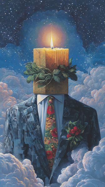 Bougie de Noël par La collection ARTEO