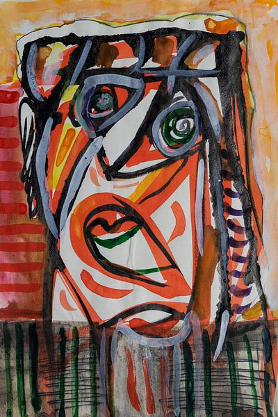 excited person by Masch