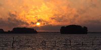 Sunrise over Dutch waters