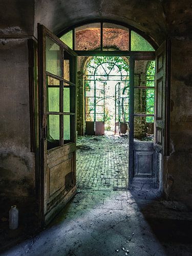 Lost Place - Colorful Door - Abandoned Places