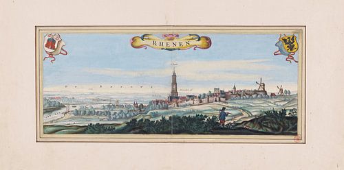 Steven van Lamsweerde, Gezicht op Rhenen en de Betuwe, 1631 - 1665