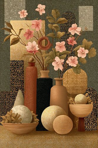 Flower Vases | Elegant Flower Arrangements by Eye catching paintings