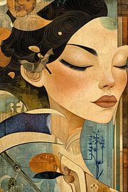 Zen-Frauenporträt | Frauenrestporträt von Zen und Mehr