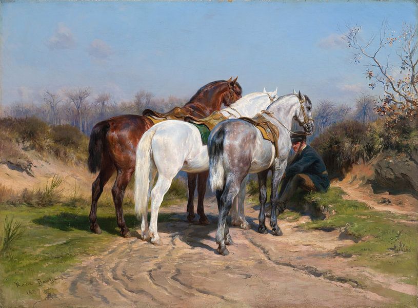 Staffeljagd, Rosa Bonheur von Meisterhafte Meister