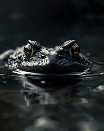 Portrait d'un crapaud