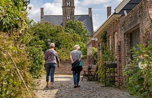 Promenade dans le centre de Veere