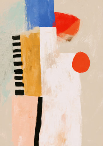 Geometric Harmony – Abstract Composition