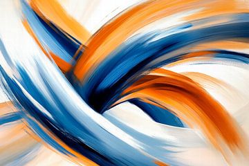 Colourful swings in motion by Poster Art Shop